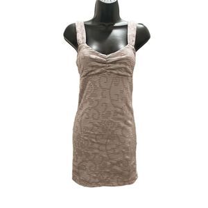 FREE PEOPLE Lilac Jacquard Mini Bodycon Dress - size XS